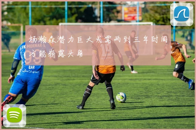 杨瀚森潜力巨大或需两到三年时间方能崭露头角